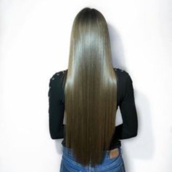 Cabello liso Cabello liso